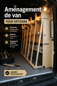 Aménagement intérieur d'un van avec des outils Festool