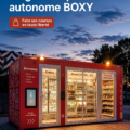 Container autonome Boxy installé dans un environnement urbain.