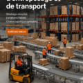 Image d'un entrepôt moderne avec des marchandises bien organisées, représentant des services de stockage fiables.