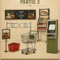 Épicerie décorée avec des éléments chaleureux et accueillants