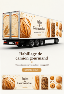 Un food truck coloré proposant des plats savoureux à Paris.