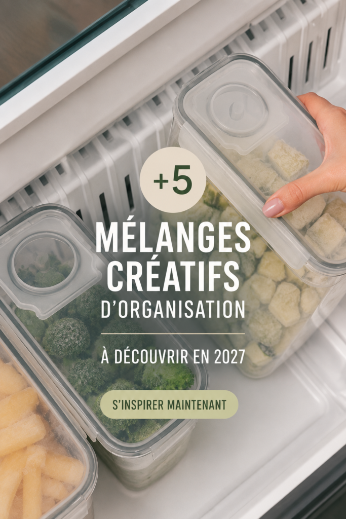 Idées créatives pour une organisation esthétique et pratique en 2027