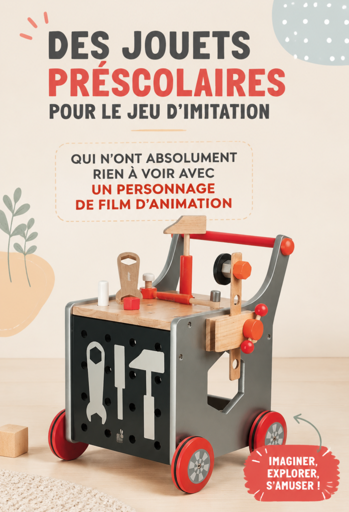 Enfant jouant avec des jouets éducatifs et créatifs