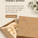 Meubles écologiques et modulables de FITTO Design dans un intérieur moderne et chaleureux.