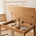Salon avec des meubles multifonctionnels modernes