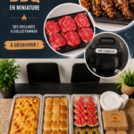 Collection d'accessoires pour barbecue MyxDoll sur une table d'été