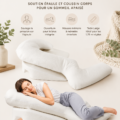 Oreiller latéral pour un sommeil réparateur