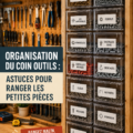 Organisation d'un coin bricolage avec des outils bien rangés