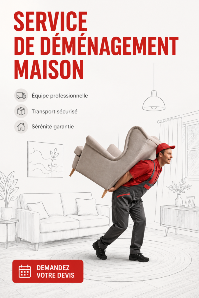 Femme souriante préparant ses affaires pour un déménagement sans stress
