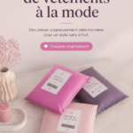 Vêtements modernes de SimmerKate présentés sur un mannequin
