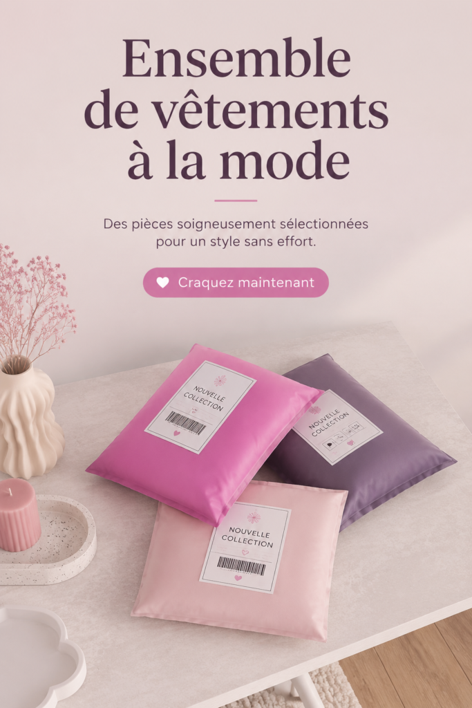 Vêtements modernes de SimmerKate présentés sur un mannequin