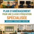 Classe spécialisée pour enfants autistes avec aménagement adapté