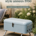Barbecue portable vintage de Waitrose prêt pour un pique-nique d'été en pleine nature.