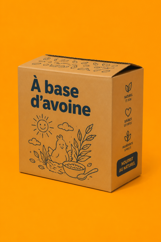 Un bol d'Oatbedient garnie de fruits frais et de noix, symbole de bien-être