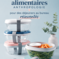 Contenants pour repas colorés et stylés sur une table