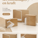 Emballage kraft innovant de Dell pour une consommation écoresponsable