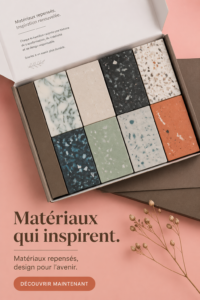 Échantillons de matériaux inspirants pour la décoration d'intérieur