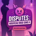 Image promotionnelle du mod Sims 4 Maia Game, montrant un nouvel environnement de jeu
