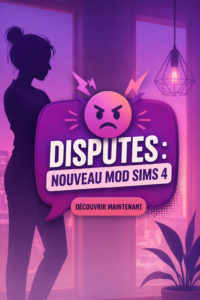 Image promotionnelle du mod Sims 4 Maia Game, montrant un nouvel environnement de jeu
