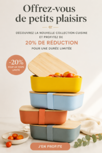 Image de la nouvelle collection cuisine d'Anthropologie avec des accessoires élégants et colorés