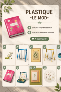 Illustration des différents types de plastic et de leurs applications