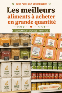 Produits alimentaires en vrac dans des conteneurs pour une cuisine organisée