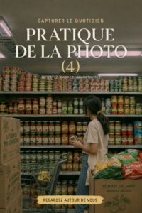 Une femme prenant des photos avec un appareil photo, illustrant la passion pour la photographie.