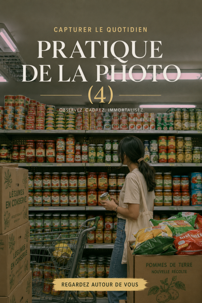 Une femme prenant des photos avec un appareil photo, illustrant la passion pour la photographie.