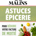 Panier de courses rempli d'aliments frais et sains, représentant une gestion efficace du budget alimentaire.