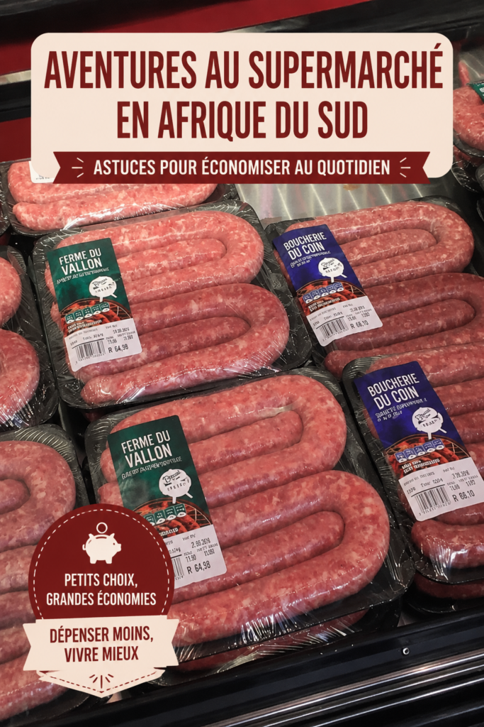 Femme souriante avec une liste de courses dans le supermarché, représentant une approche pragmatique du shopping alimentaire.