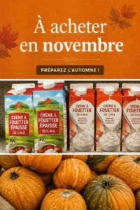 Un panier rempli de produits essentiels pour novembre, représentant des achats pratiques pour la maison.