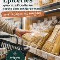 Garde-manger bien approvisionné avec des produits essentiels pour l'hiver