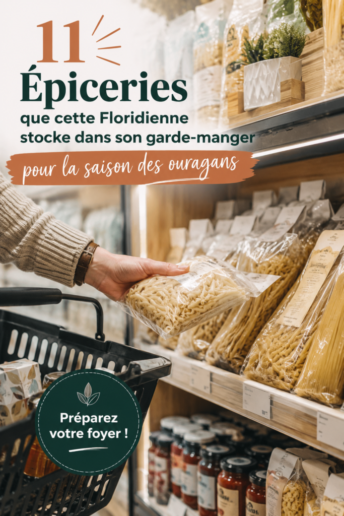 Garde-manger bien approvisionné avec des produits essentiels pour l'hiver