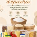 Espace de cuisine bien organisé avec des produits d'épicerie
