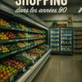 Une collection de vêtements et accessoires inspirés des années 90, montrant le style rétro leur penchant moderne.