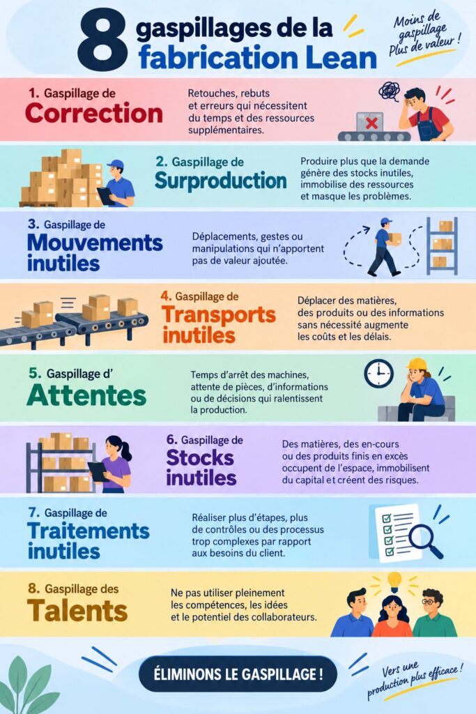 Femme examinant des processus logistiques pour identifier les pertes.