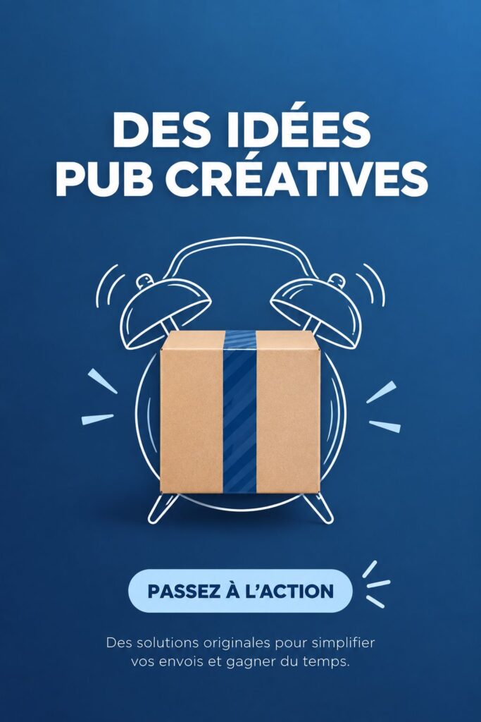 Affiches colorées et créatives dans un espace de rangement bien organisé.
