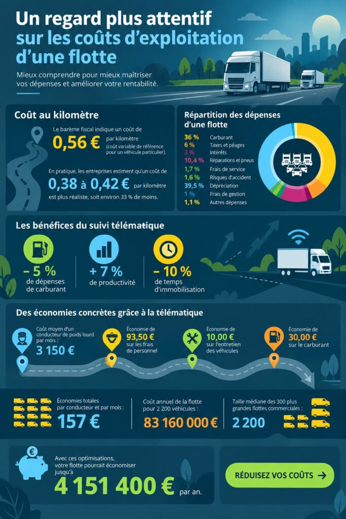 Gestion flotte de véhicules avec des femmes en réflexion sur les coûts