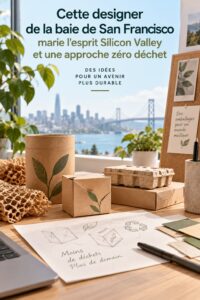 Design d'emballage écologique et esthétique qui allie modernité et éthique.