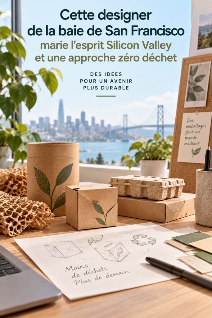 Design d'emballage écologique et esthétique qui allie modernité et éthique.