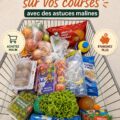 Femme faisant ses courses sur Amazon avec un ordinateur