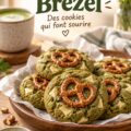 Emballage créatif de biscuits décorés sur une table, mettant en avant divers matériaux de présentation.