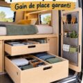 Aménagement intérieur d'un camping-car optimisé pour le confort et la fonctionnalité