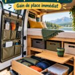 Un camping bien organisé avec des astuces de rangement intelligentes
